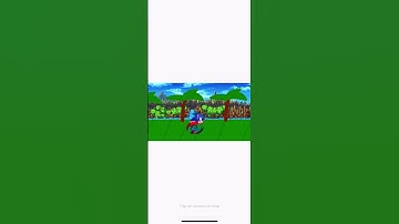Sonic the hedgehog video loop sonic sprite animation