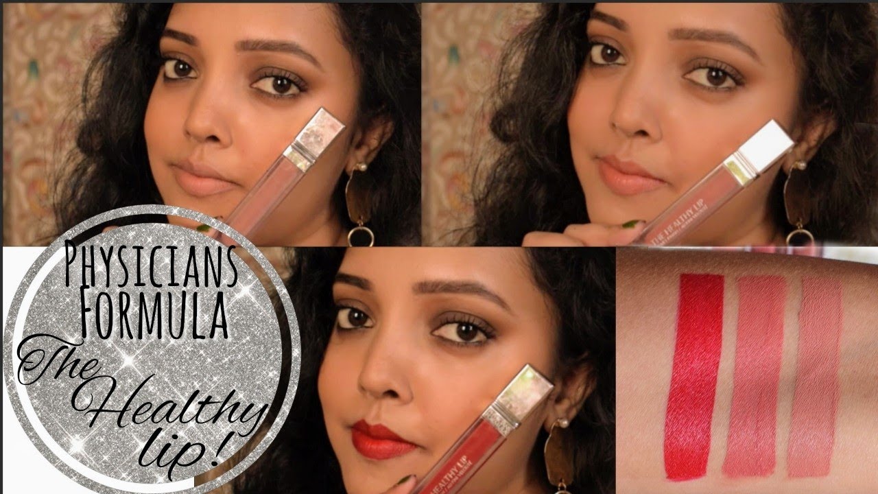 Physicians Formula The Healthy Lip Liquid Lipsticks Review & Swatches | Review Under 3 minutes