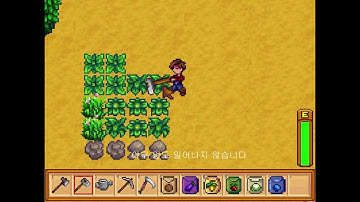 게임포트폴리오 Win32Api 2D 스타듀벨리 35기 배지한