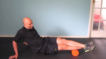 Foam roller calf release