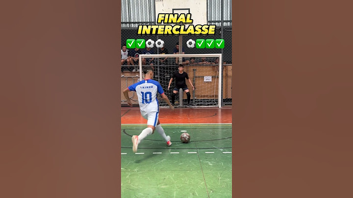 FINAL DO INTERCLASSE NOS PENALTIS #shorts