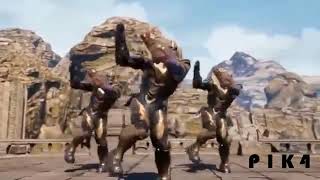 Thanos bailando BTS 방탄소년단 '작은 것들을 위한 시 Boy With Luv feat  Halsey'  MV
