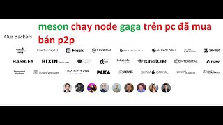 Kèo chạy Node android vs PC - Gaga Node (đã mua bán p2p)nhóm mua bán