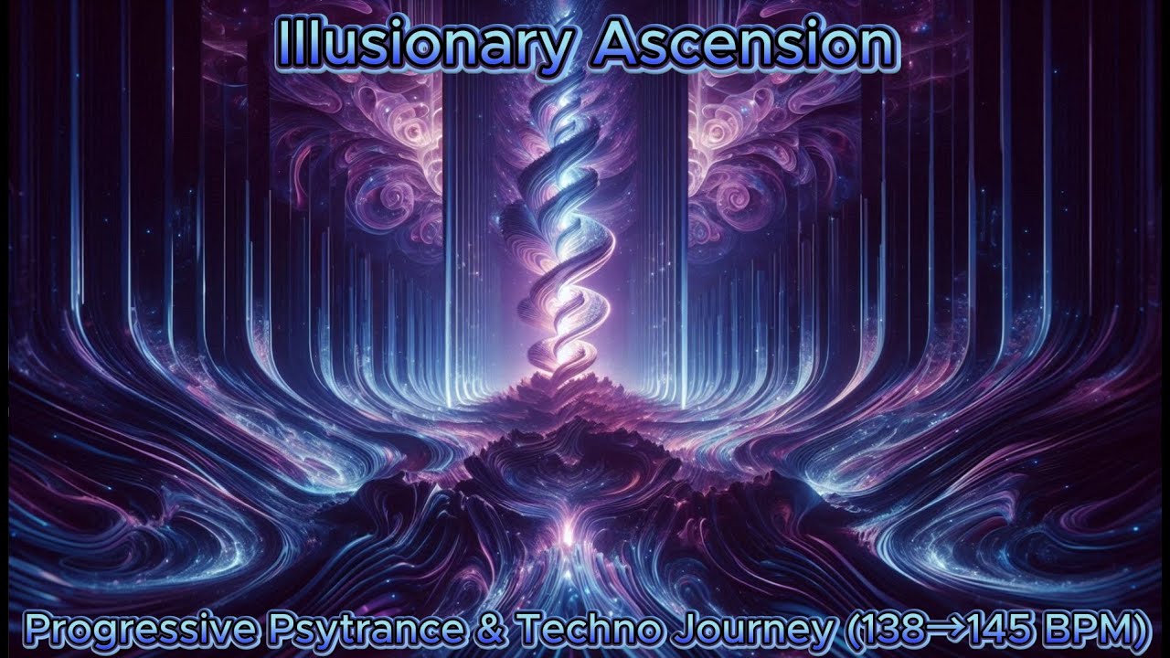 Illusionary Ascension | Melodic Psytrance & Techno Journey (138→145 BPM) TTW Master-Set Vol. 09