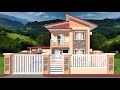 6X6M | 36 SQM | 2 STOREY SMALL HOUSE DESIGN | 3 BEDROOM | 2 T&B