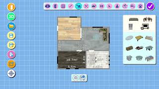 Floor Plan Creator - smart3Dplanner2 screenshot 1