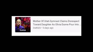 Mother Of Utah Gymnast Claims Disrespect Toward Daughter As Olivia Dunne Pour Into