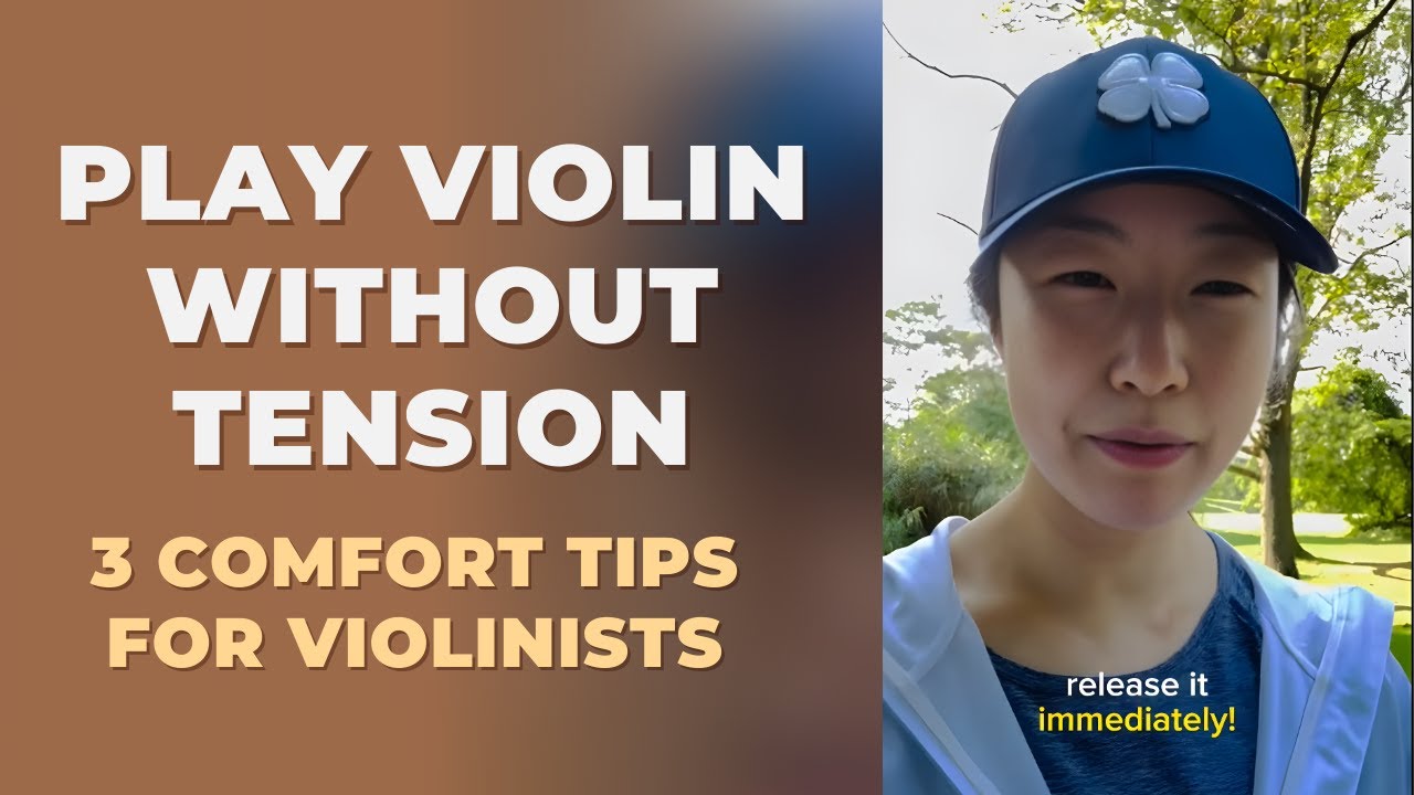 How to Play the Violin More Comfortably | 3 Simple Practice Tips - YouTube