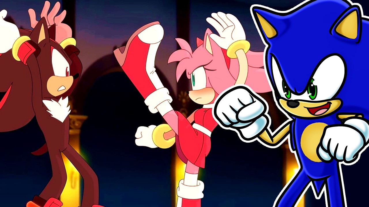 Sonic VENDO a AMY E SHADOW JUNTOS NAMORANDO?!