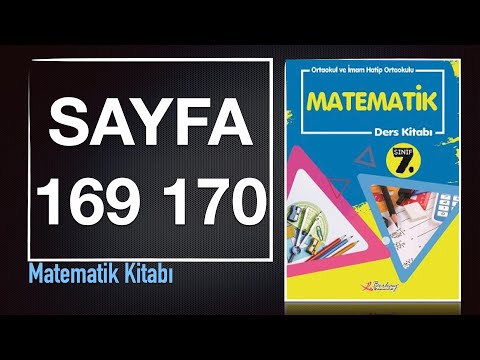 7. Sınıf Matematik Ders Kitabı BERKAY YAYIN Sayfa 169 170 Cevapları