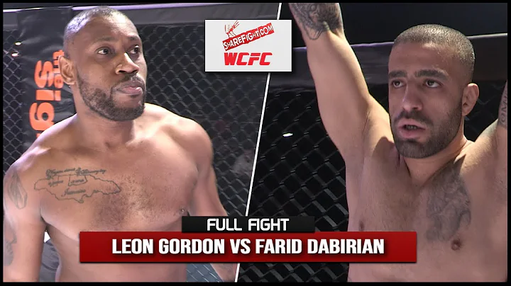 WCFC FISTS OF FURY - Leon Gordon vs Farid Dabirian