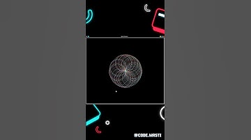 Beautiful Spiral Pattern Using Python Turtle 🐢 #codemasti #python #shorts