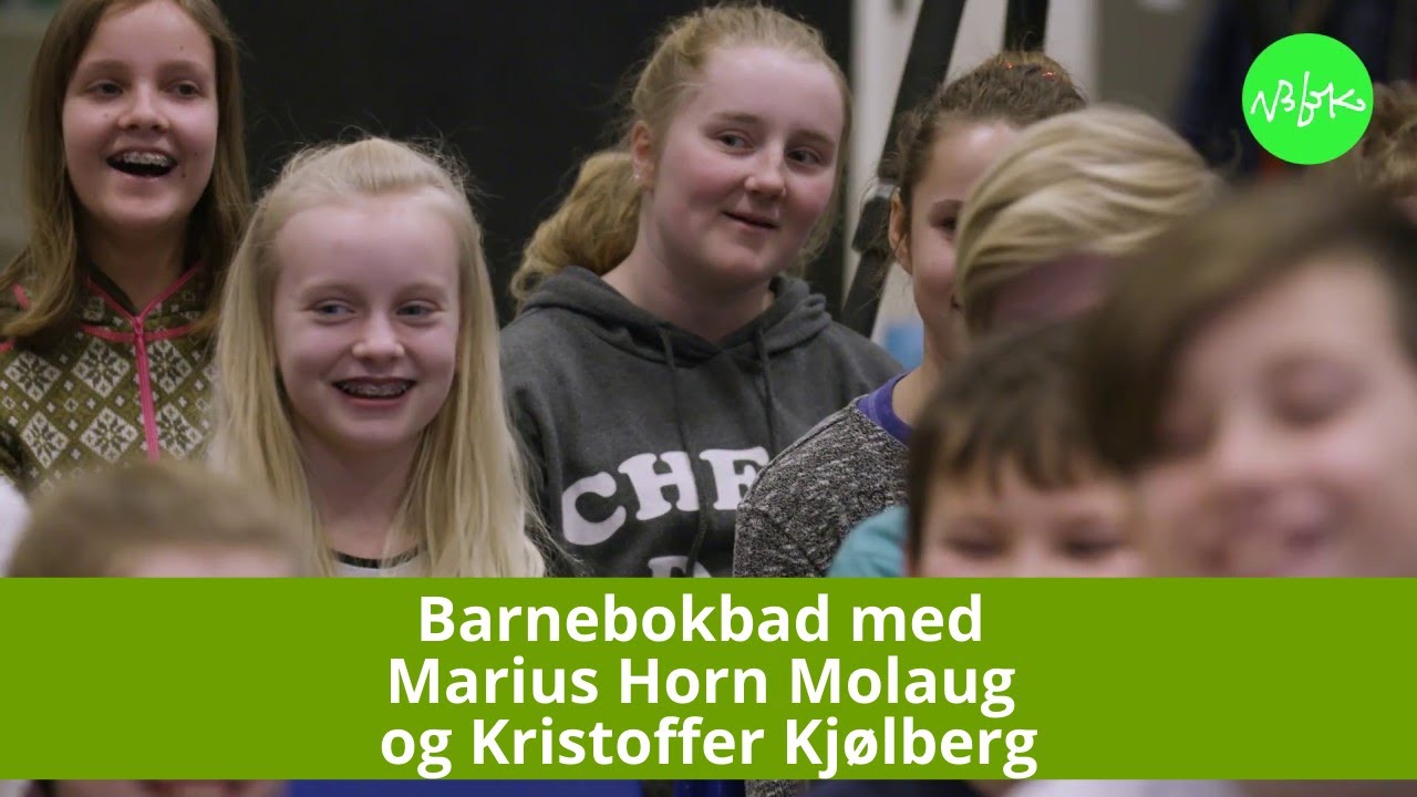 Barnebokbad med Marius Horn Molaug og Kristoffer Kjølberg