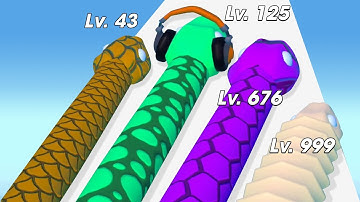 How to play COLORFUL SNAKE -  Color Math Games (All Snakes, Part 1)