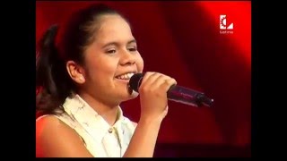 Video thumbnail of "Esmeralda canta 'Me va a extrañar'   La Voz Kids Perú   Audiciones a ciegas   Temporada 3"