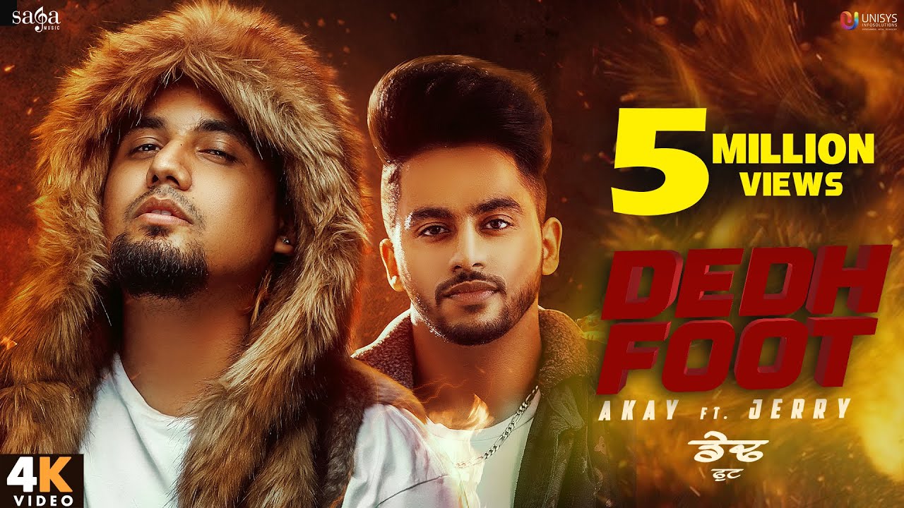 Dedh Futte Sand (Full Video) – Akay Ft. Jerry | Western Penduz | New Punjabi Song 2020 | Saga Music