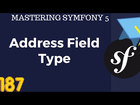 #187 Symfony 5 Course Arabic- Address Form Type بالعربي Symfony شرح
