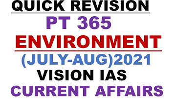 PT 365 Vision Ias Extended (Environment)2021:UPSC/STATE_PSC