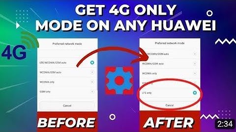 HOW TO ENABLE 4G(LTE)ONLY IN HUAWEI DEVICES EMUI 9,10 AND UP 100% WORKING