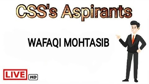 Wafaqi Mohtasib | #YoutubeCourse #csspreparation #CSSAspirant #ImportantTopics #education #css