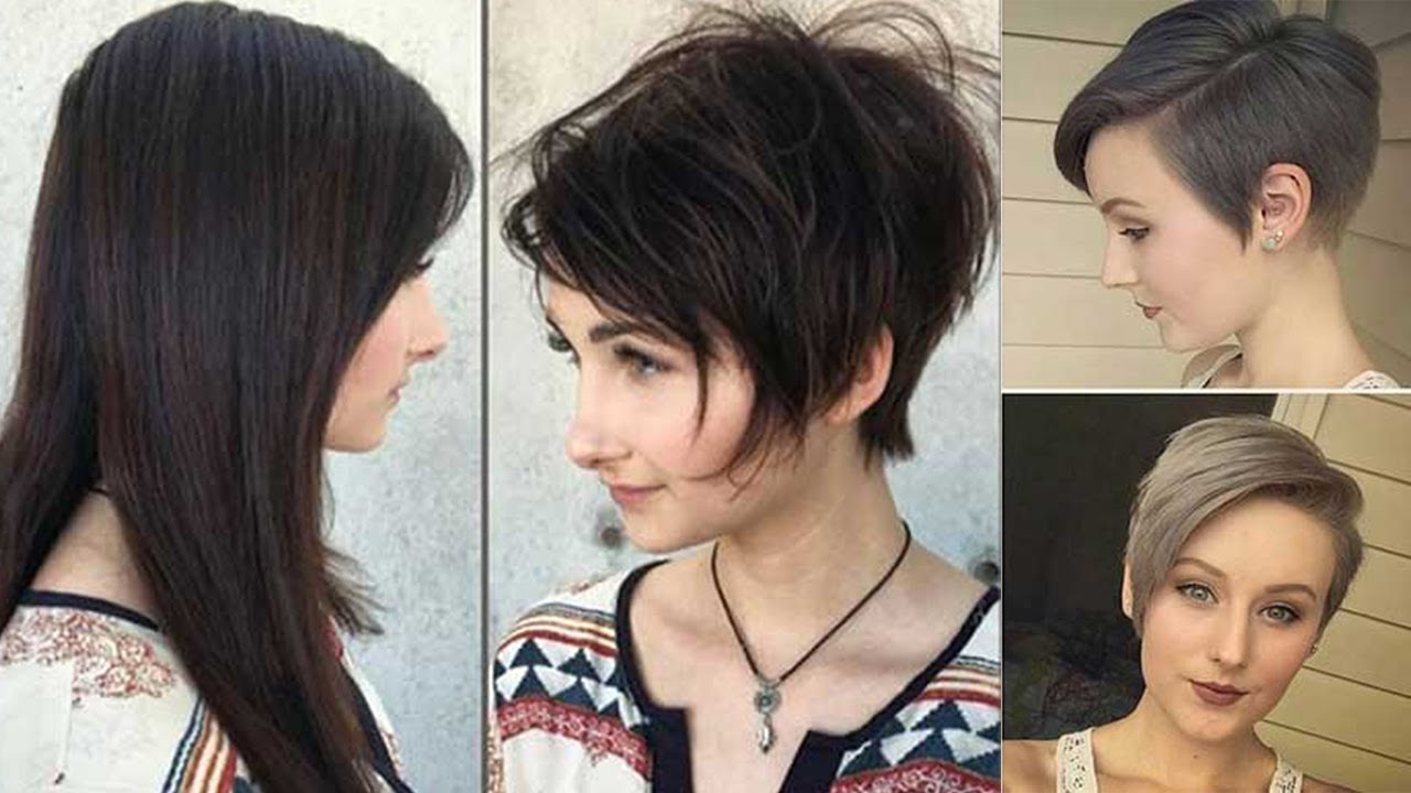 LADIES SHORT HAIR CUT VIDEOS 2017 💛 Short Haircut for 