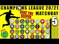 Beat The Keeper - Champions League 2020/21 Group Stages Matchday 5 in Algodoo / Marble Race King