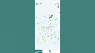 Dingbats emoji puzzles level 21 ❄️🥒 walkthrough