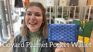 Goyard Plumet Pocket Wallet Bag Review 