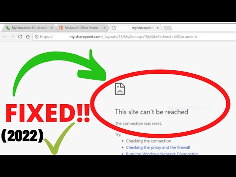 Fix This site can't be reached Error In Chrome (2022)