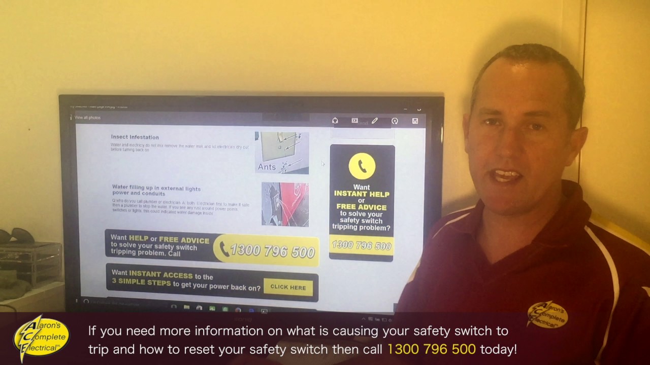 Reasons Why Your Safety Switch Is Tripping YouTube