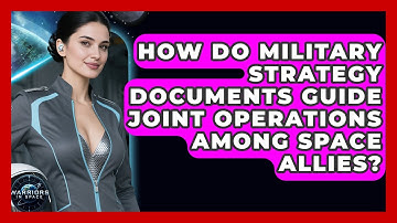 How Do Military Strategy Documents Guide Joint Operations Among Space Allies? - Warriors In Space