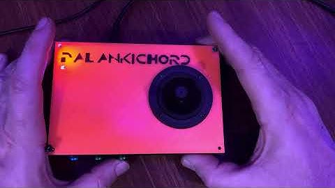PALANKICHORD 2.0 ARDUINO MIDI CONTROLLER DIY