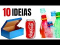 10 IDEIAS DE ARTESANATO INCRÍVEIS E FÁCEIS DE FAZER RECICLANDO