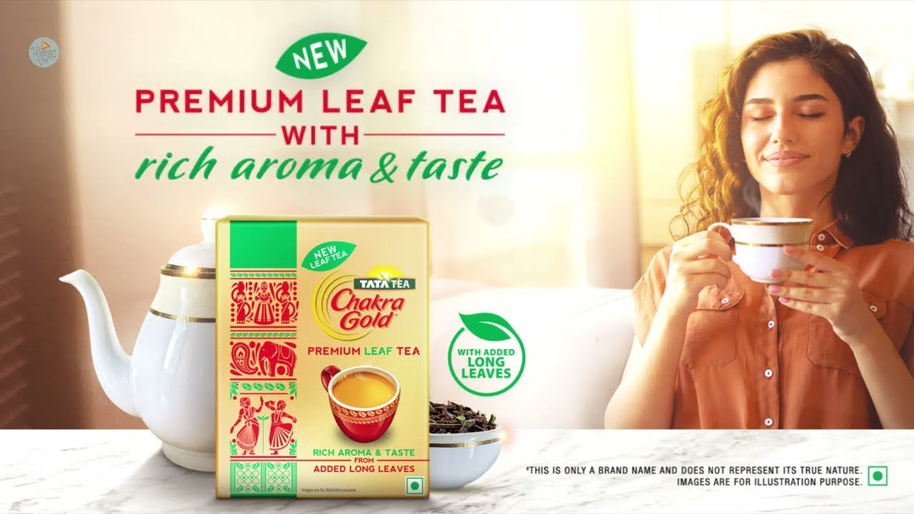 TATA TEA CHAKRA GOLD | Premium Leaf tea animation