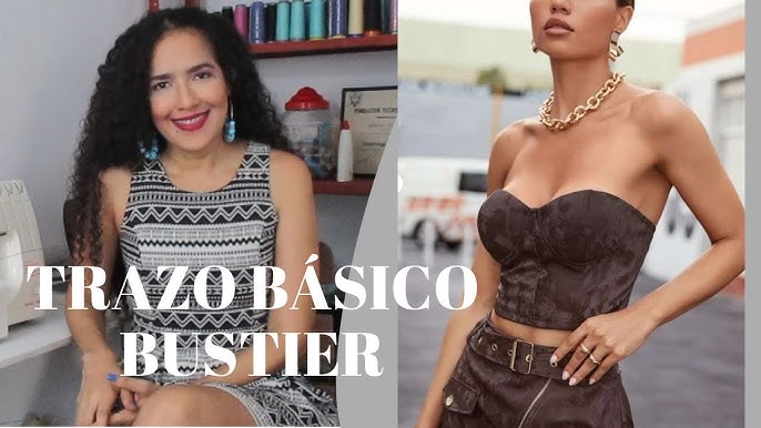 4 Diferentes Formas de hacer Tirantes para Blusas o Vestidos -Tirante  Ajustable tipo brasier 