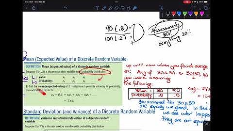 6-1 Video 1 Discrete and Continuous Random Variables