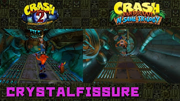 Crash Bandicoot N. Sane Trilogy - Sewer or Later PS1 vs. PS4 Comparison