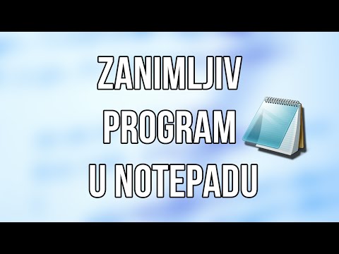 Video: Kako napraviti orijentacijski program?