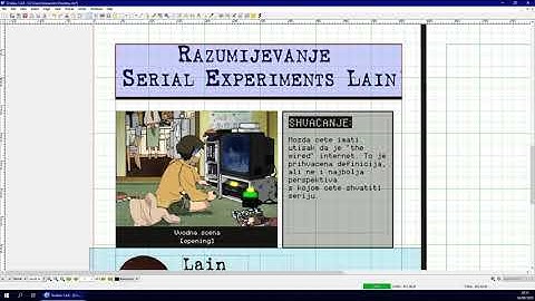 Scribus Timelapse - school project