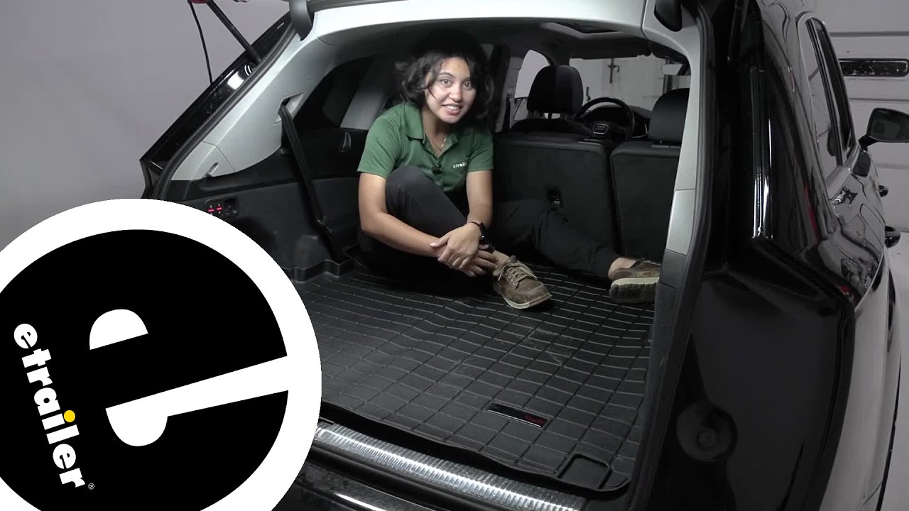 etrailer WeatherTech Cargo Liner Review 2021 Audi Q7 YouTube