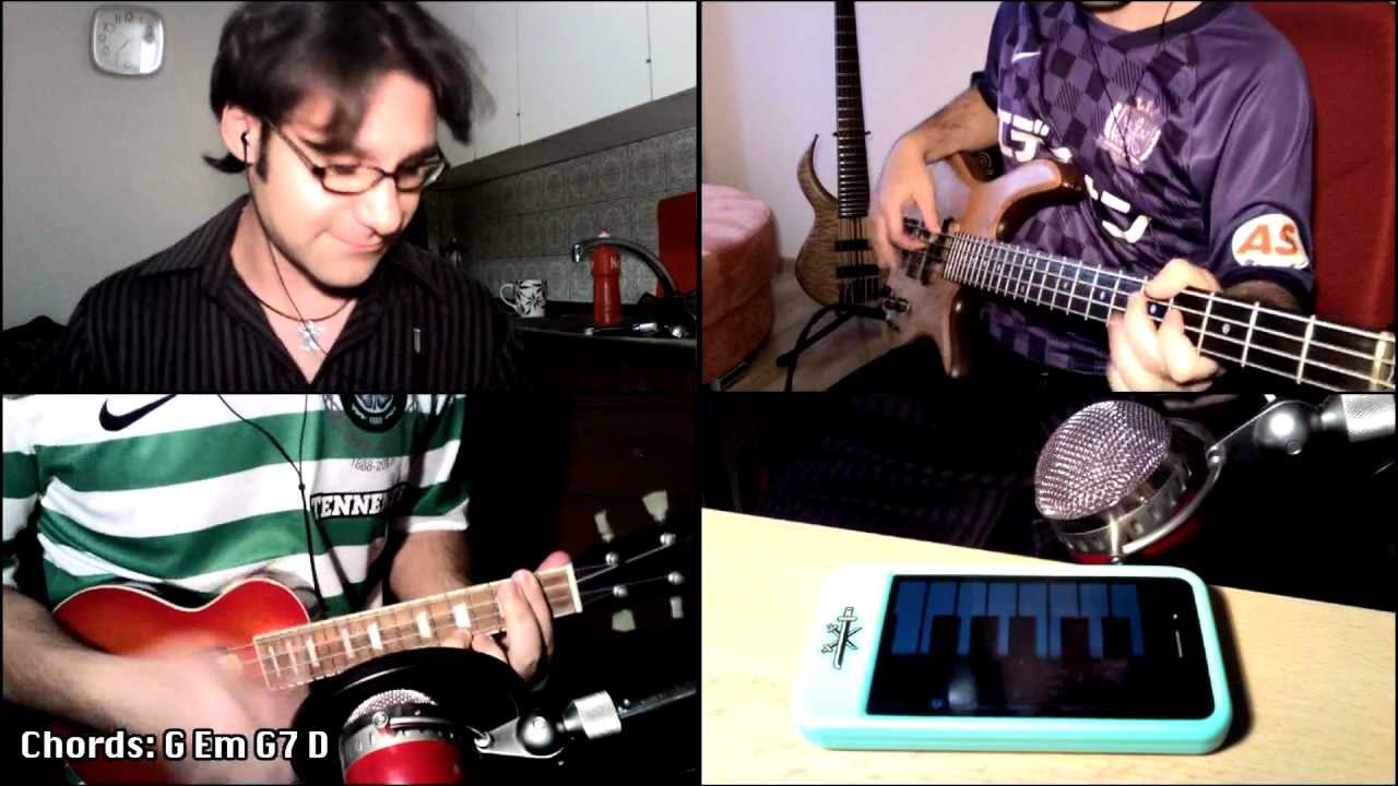Malcolm in the Middle theme song (ukulele and bass cover) - YouTube