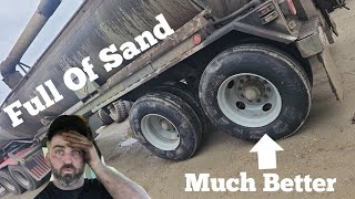 How Are We Going To Get All The Sand Out Of The Tank- About Time For New Trailer Tires