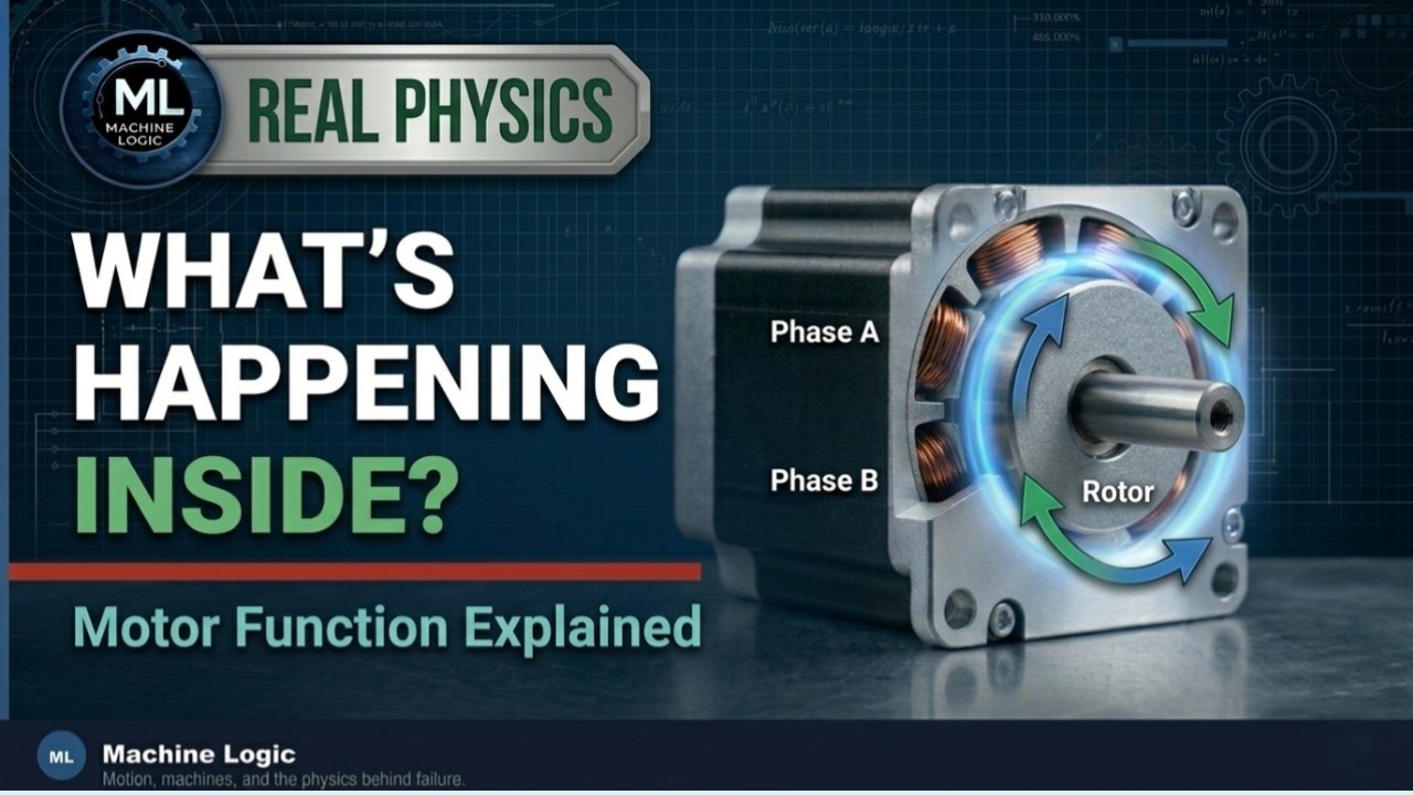 How a Stepper Motor Works: The Physics Inside - YouTube