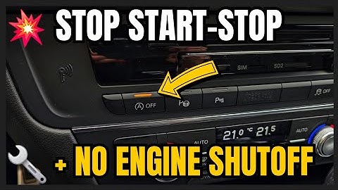 Audi RS6 C7 – Disable Start-Stop & Engine Shutoff on Door Open | OBDeleven PRO