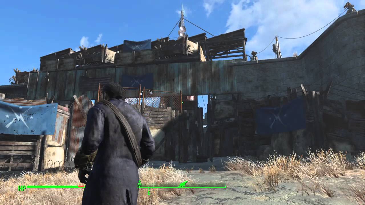 Fallout 4 The Castle Massive Defense YouTube