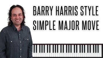 1 2 3 chord move I learned from Barry Harris