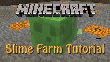 Minecraft: How to build a Slime Farm Tutorial