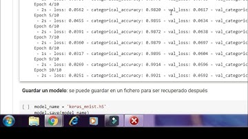 Redes Neuronales con Keras en Colaboratory - parte 3