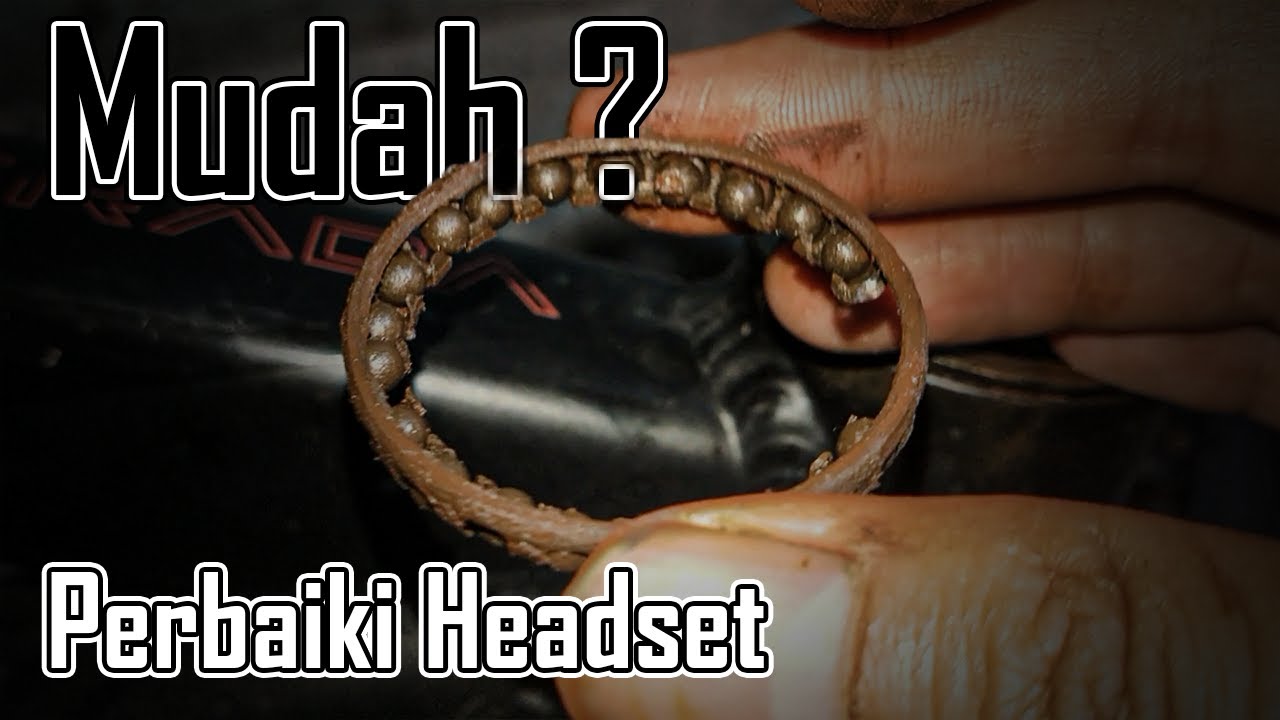 Cara perbaiki headset oblak atau handling berat