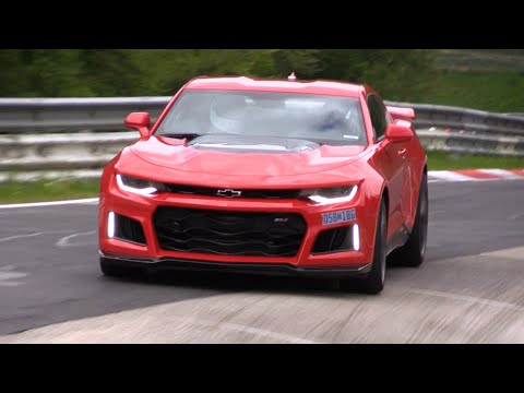 The 640-Horsepower 2017 Camaro ZL1 Taking On Nurburgring 